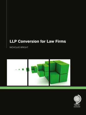 cover image of LLP Conversion for Law Firms